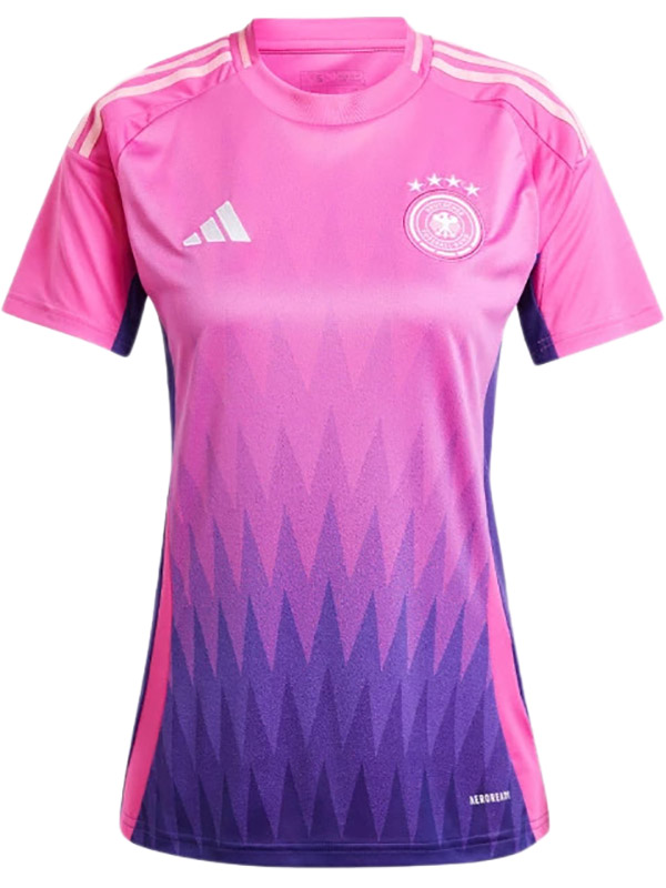 Germany maillot de football extérieur pour femme kit de football pour femme deuxième tenue de sport uniforme de football haut chemise de sport 2024-2025